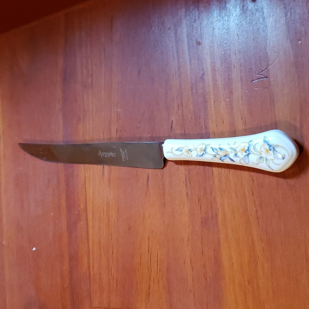 Aynsley "Just Orchids" Cake Knife